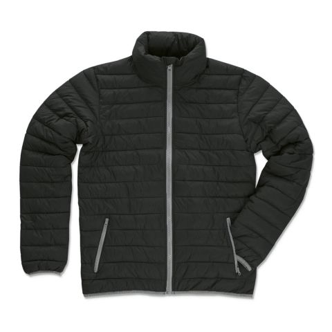 Men&#039;s Active Padded Jacket Black | No Branding