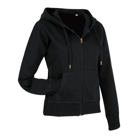 Active Sweat Jacket Women Black | No Branding