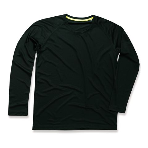 Active Long Sleeve Men Black | No Branding