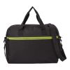 Polyester Document Bag (600D) Light Green | Without Branding
