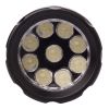 Aluminium Torch With Nine CREE LEDS Black | Without Branding
