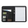 A4 PU Padded Portfolio Black | 1-Colour Pad Print