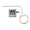 Meat Thermometer Black - Silver | 1-Colour Pad Print