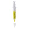 Syringe Text Marker Yellow | Without Branding