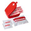 First Aid Kit In Plastic Case Red | Without Branding