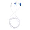 Pair Of Earphones (Cable Is Approx 124 cm) Royal Blue | Without Branding