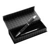 Metal Ball Pen Black - Silver | 1-Colour Pad Print