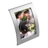 Curved Metal Photo Frame Silver | Without Branding