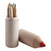 Pencil Holder With 6 Pencils Brown | Without Branding