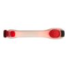 Silicon Arm Strap With Two LEDS Red | Without Branding