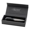 Charles Dickens Swarovski Twist Action Ball Pen Black | Laser Engrave