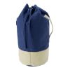 Canvas Duffel Bag (16Oz) Beige - Medium Blue | Without Branding