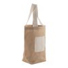 Jute Beach Bag Brown | 1-Colour Screen Print