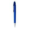 Plastic Ball Pen With Metallic Finish, Black Ink Medium Blue | Without Branding