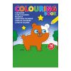Children's Colouring Book In A5 Format Colourful | Without Branding