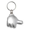 Key Holder With A Thumbs Up Push Button LED Light Silver | Without Branding