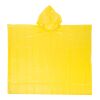 PEVA Poncho (Approx 100X120Cm) Yellow | Without Branding