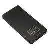 Aluminium Solar Charger Black | 1-Colour Pad Print