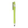 Plastic Ball Pen, With Rubber Tip Light Green | Without Branding