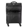 420 Jacquard, Light Weighted Trolley With 4 Wheels Black | 1-Colour Screen Print