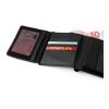 Leather Charles Dickens Wallet Black | 1-Colour Pad Print
