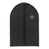 PEVA Garment Bag With A Zipper Black | Without Branding