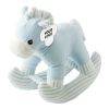 Plush Rocking Horse Light Blue | 1-Colour Pad Print