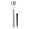 Stainless Steel Solar Bollard Light Silver | Without Branding