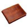 Bonded Leather Wallet Brown | 1-Colour Pad Print