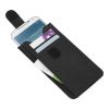 Leather Charles Dickens Mobile Phone Holder Black | 1-Colour Pad Print