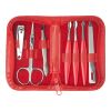 Manicure Set, 7 Pc Red | Without Branding