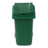 Plastic Desk Trash Bin Green | Without Branding