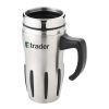 Tech Insulating Mug Black - Silver | Without Branding