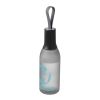 Flow Bottle Transparent - Black | Without Branding