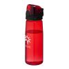 Capri Sports Bottle Transparent - Red | 3 - Colour Pad Print