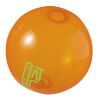 Ibiza Transparent Beach Ball Transparent - Orange | Without Branding