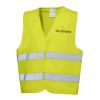 Professional Safety Vest In Pouch Yellow | Without Branding
