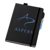 Alpha Notebook Incl. Page Dividers Medium Blue - Black | Without Branding