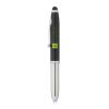 Xenon Stylus Ballpoint Pen Black - Silver | Without Branding