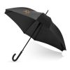 23.5" Square Automatic Open Umbrella Black | Without Branding