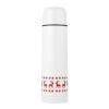 Winter Isolating Flask White - Red | Without Branding