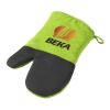 Maya Oven Glove Black - Light Green | Without Branding
