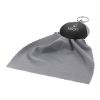 Cleaning Cloth Key Chain Black | Without Branding