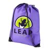 Evergreen Non Woven Premium Rucksack Eco Violet | 2 - Colour Screen Print