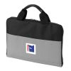 Iowa 14" Laptop Conference Bag Grey - Black | Without Branding