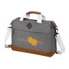 Echo 15,6" Laptop Conference Bag Grey - Brown | 1 - Colour Screen Print