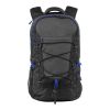 Milton 15.4" Laptop Outdoor Backpack Black - Royal Blue | Without Branding