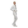 Court Full Zip Ladies Sweater Grey - White | Without Branding