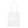 BIO Cotton Bag 38x42 cm Long Handle Red | No Branding | No Branding
