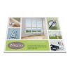 Desk-Mate with Wrap Over Cover A5 White | plain cover | Plain pad